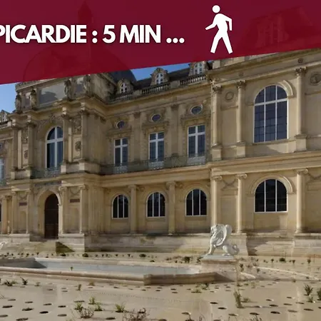 Grand Duplex 120m2 - Vue Cathédrale - 6 pers - Parking * Amiens